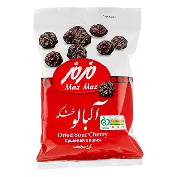 تصویر آلبالو خشکه مزمز 80 گرمی