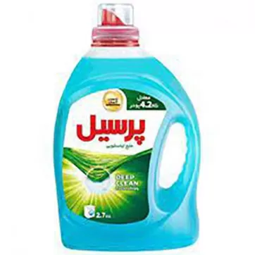 تصویر مایع ماشین لباسشویی یونیورسال با پاکیزگی عمیق پرسیل 2.7 لیتری