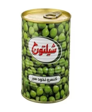 تصویر کنسرو نخود سبز شیلتون 400 گرمی