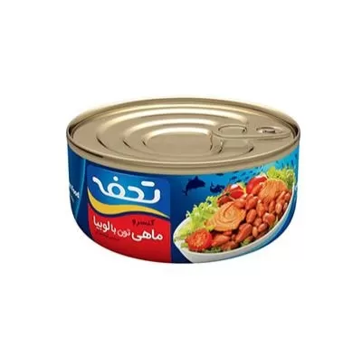 تصویر تن ماهی با لوبیا چیتی در روغن تحفه 230 گرمی