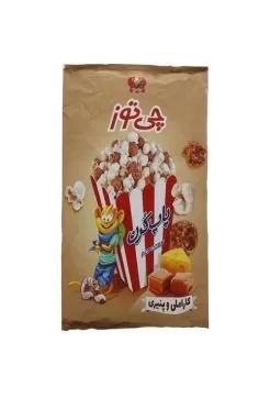 تصویر پاپ کورن با طعم کارامل پنیری چی توز 190 گرم
