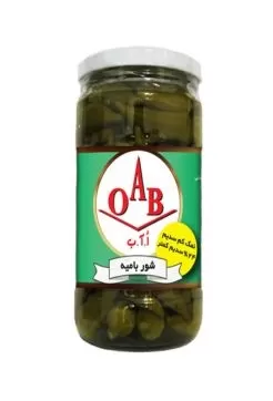 تصویر اُ.آ.ب شوری بامیه 670 گرم