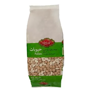 تصویر مخلوط نخود و لوبیا گلستان 900 گرمی