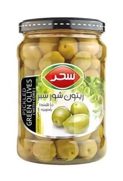 تصویر زیتون شور سحر 240 گرمی