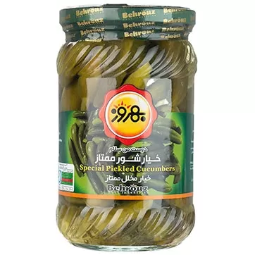 تصویر خیارشور ممتاز بهروز 660 گرمی