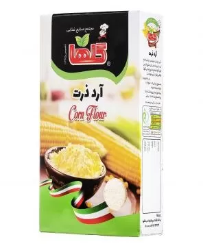 تصویر آرد ذرت گلها جعبه ای 200 گرمی